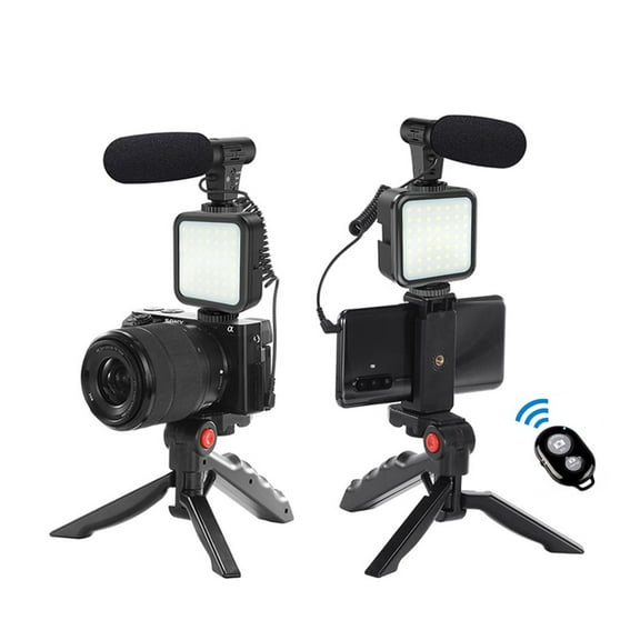 Portable Vlogging Kit Video Making Equipment With Tripod Control For SLR Camera Smartphone Photography ,Professional Equipment