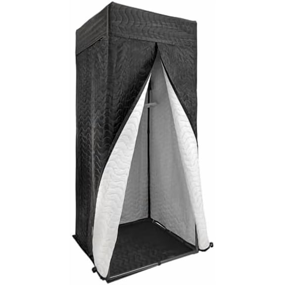 Portable Vocal Booth, Sound Isolation Booth, Foldable Home Recording Studio with Travel Bag, Echo-Free Recording Booth for Voice-Over, Podcast & Music$$Music