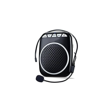Portable Voice Amplifier with Headset Microphone Personal Speaker Mic Rechargeable Ultralight for Teachers, Elderly, Tour Guides, Coaches, Presentations, Christmas Gift Teacher