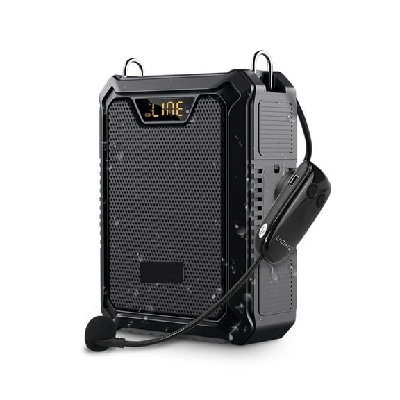 Portable Voice Amplifier IPX6 Waterproof Bluetooth Speaker Power Bank Wireless Mic Loudspeaker For Teach Speech M1000 ,Loud Sound