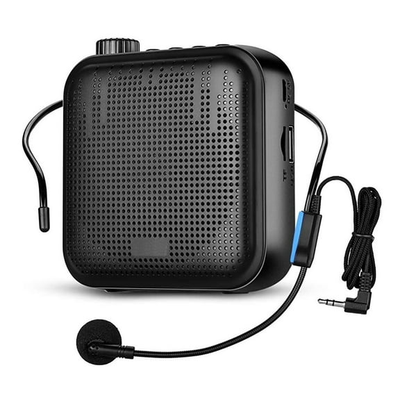 Portable Voice Amplifier Megaphone Mini Audio Speaker With Microphone Recharable Ultralight Loudspeaker For Teachers ,Powerful&Original Sound