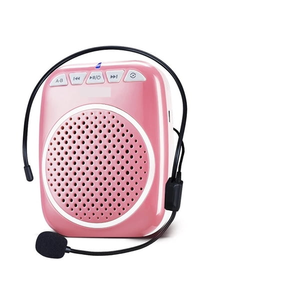 Portable Voice Amplifier Megaphone Mini Audio Speaker With Microphone Recharable Ultralight Loudspeaker For Teachers ,Powerful Voice Amplifier