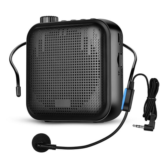 Portable Voice Amplifier Megaphone Mini Audio Speaker With Microphone Rechargeable Ultralight Loudspeaker For Teachers ,Easy to Operate
