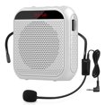 Portable Voice Amplifier with Wired Microphone Headset Rechargeable PA