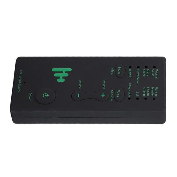 Portable Voice Changer Sound Card For PC  Mobile, 4 Effects  Voice Mods For Live Streaming