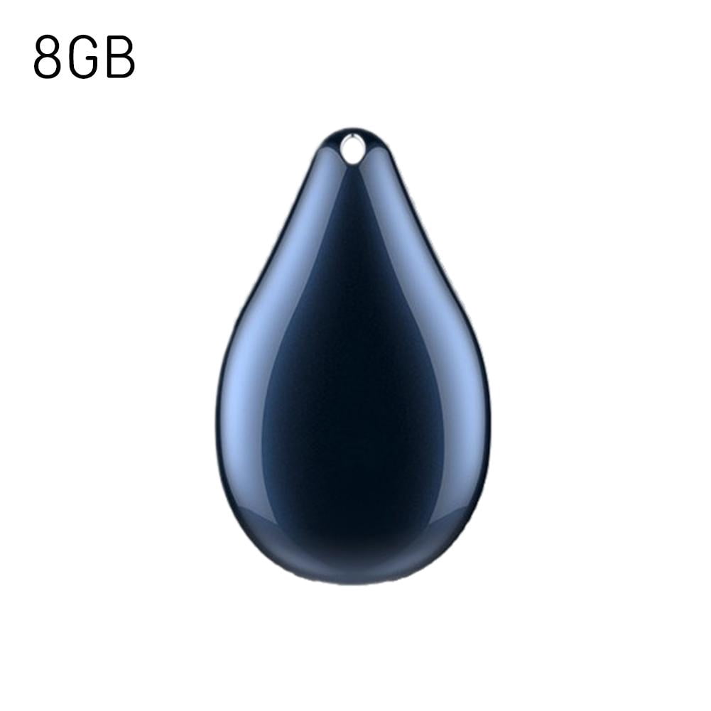Portable Voice Recorder Pendant with One-Click Recording, USB Rechargeable Audio Recorder with Voice Activation