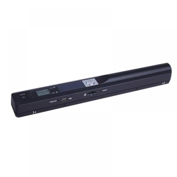 Portable Wand Scanner A4 Document Scanner Handheld Scanner 900DPI for Business, Photo, Picture, Receipts, Books, JPG/PDF Format Selection Uploads Images to Computer Via USB Cable, No Driver