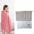thumbnail image 1 of Portable Warming Throw for Indoor and Travel Use with Adjustable USB Power, 1 of 5
