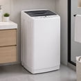 thumbnail image 1 of Portable Washing Machine, 1.06 cu.ft Compact Automatic Washer and Dryer with LED Display,10 washing modes for Apartment, RV, Dorm, Home, White, 1 of 6