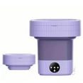thumbnail image 1 of Portable Washing Machine, 10L Foldable Washer, with 3 Modes Deep Clean, Portable Washer with Gentle Spin, Suitable for Socks, Baby Clothes, Towels, Delicate(10L), 1 of 1
