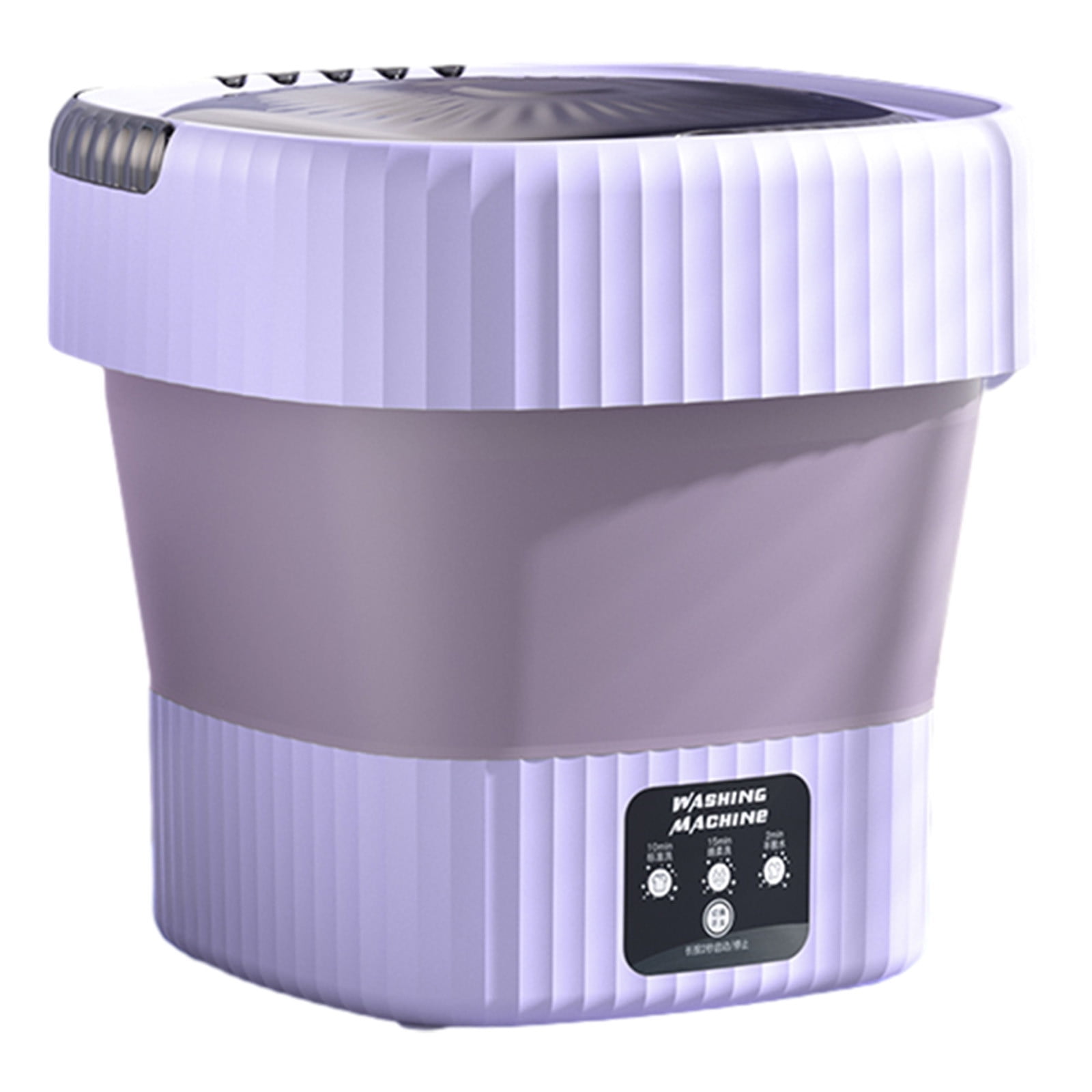 Portable Washing Machine, 10L Upgraded Large Capacity Foldable Mini