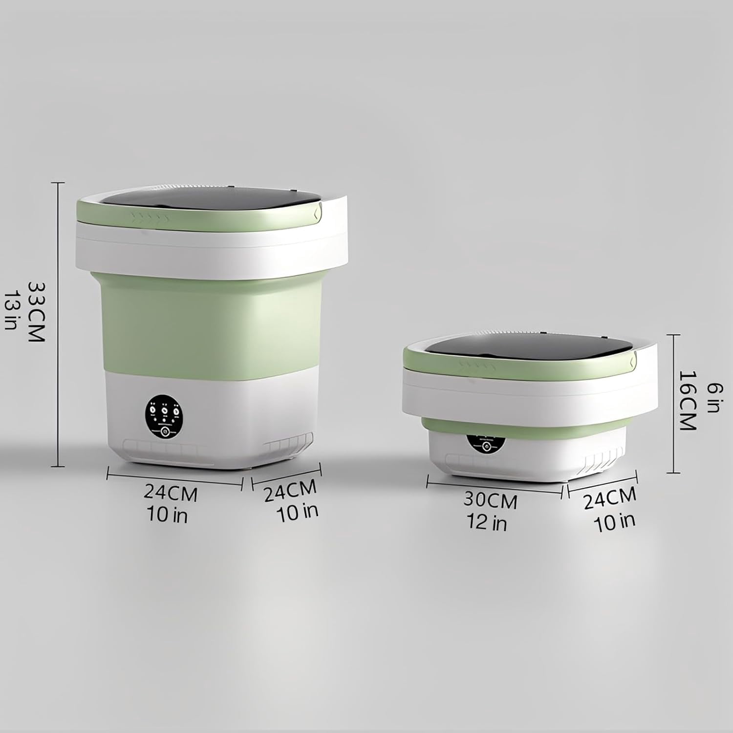 Portable Washing Machine 16L, Mini Washing Machine Foldable & Lightweight, Washer Quick & Convenient for Clothes, Socks & Underwear, Lavadoras Portatiles para Apartamentos for Dorms, Travel