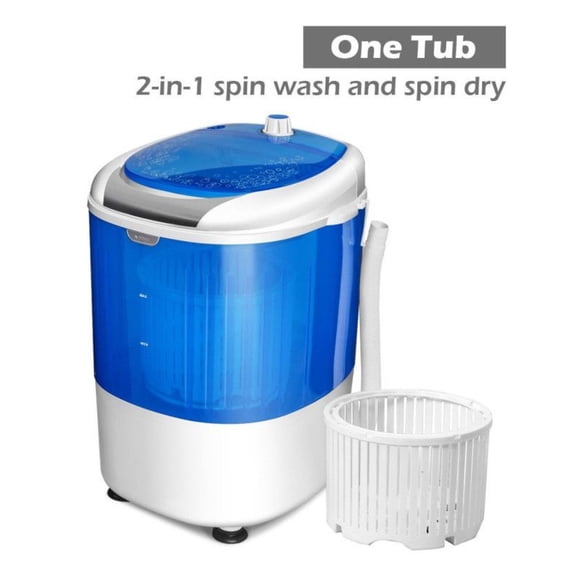 Portable Washing Machine, 5.5lbs Semi-Automatic Laundry Washer