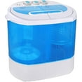 Portable Washing Machine, 9.9lbs Mini Compact Twin Tub Washer Drum
