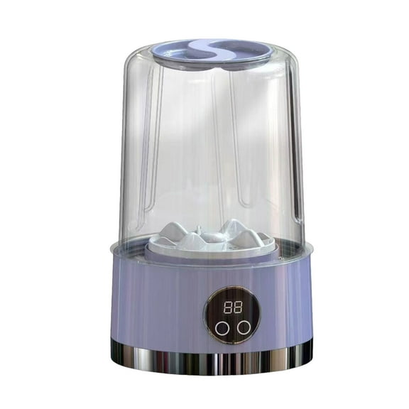 Portable Washing Machine - Cordless Mini Washer for Underwear, Socks & Baby Clothes | Rechargeable Camping/RV Laundry Cup (5.5x5.5x8.3in)