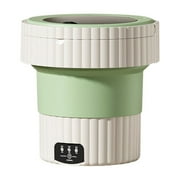 Portable Washing Machine   Foldable Mini Washer for Underwear, Clothes, Suitable for Apartments, Dormitories, Camping, Travel, Compact Design, 5L Capacity, USB or Plug-in, Wash & Spin