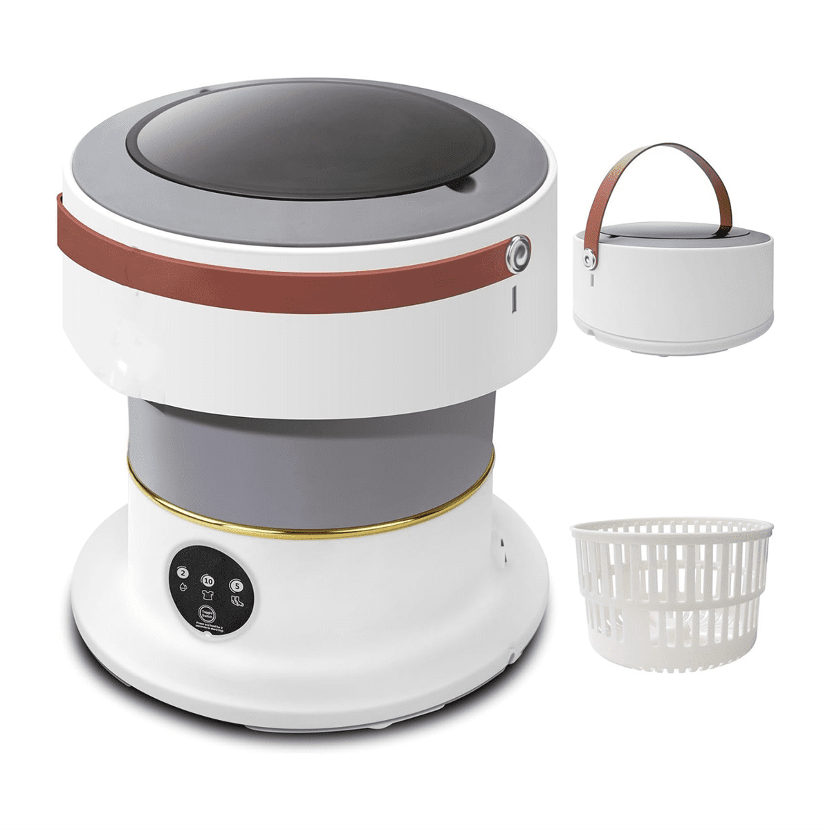 Portable Washing Machine, Foldable & Portable Washer Machine, 8L