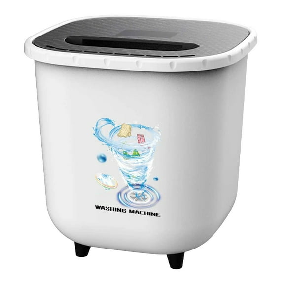 Portable Washing Machine For Clothes Laundry Bucket Washer For Camping RV Travel Compact