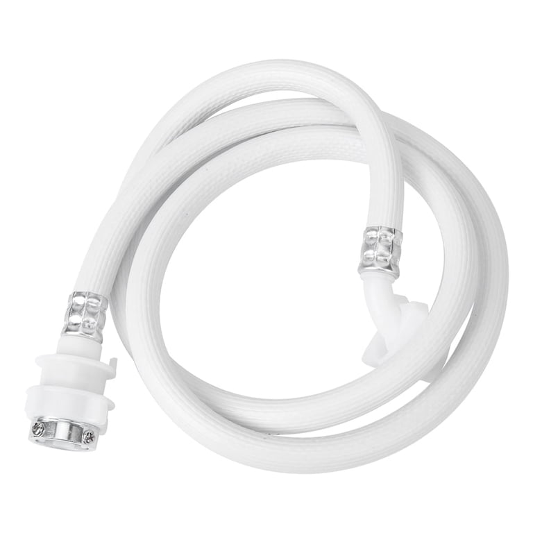 Universal Washing Machine Drain Hose Replacement - 160cm (62.88 Inch) Clear Plastic Outlet Pipe For Easy Leak-Proof Installation