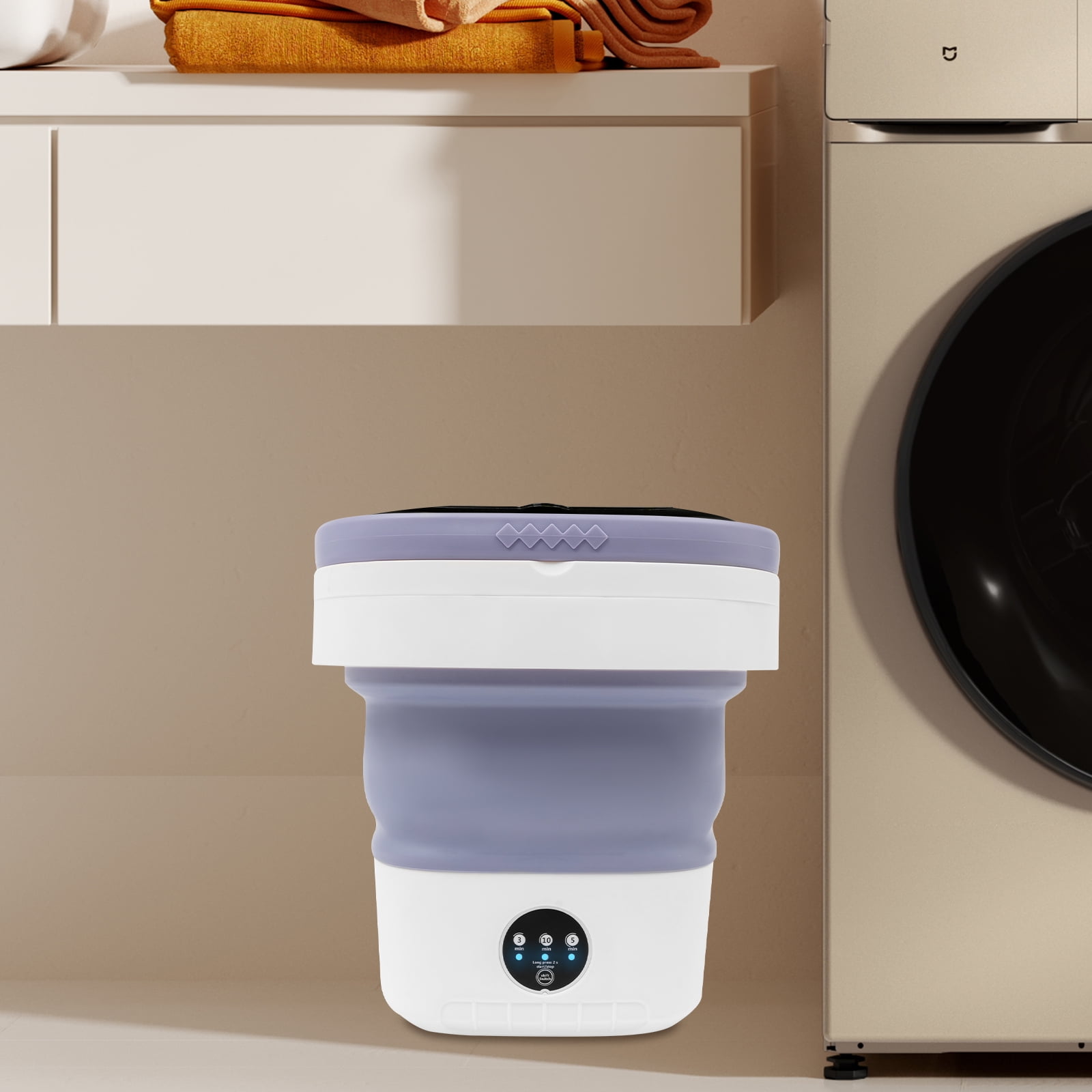 Portable Washing Machine, Mini Foldable Washing Machine, Large Capacity Foldable Washing Machine For Apartments, Dormitories