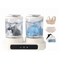 thumbnail image 1 of 3L Portable Washing Machine, Mini Washer, Mini Laundry Machine with Twin Tub, Deep Cleaning of Underwear and Socks, Suitable for Homes, Apartments, Dorms, Hotels, Traveling, 1 of 12