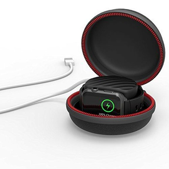 Portable Watch Charging Holder Dock Cases Sport Hard Protective Travel Carrying Case for Smart Watch 1/2/3/4 TAPDRA Spare Part