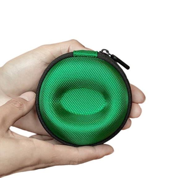 Portable Watch Display Box Travel Round Watch Case Organiser For Wristwatches