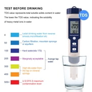 Portable Water Analyzer Digital /Salinity/Temp/TDS/EC Meter For Lab Home Use