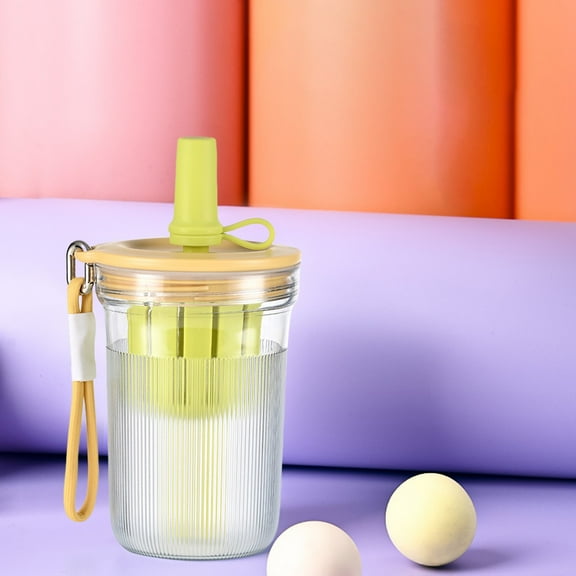 Portable Water Bottle with Built-In Tea Fruit Filter | Lightweight Plastic Outdoor Travel Mug | Leak-Proof Wide Mouth Cup | Non-Slip Handle | 480ml | Assorted Colors