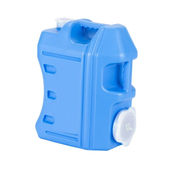 Portable Water Container Water Storage Jug with Spigot Water Tank Water Storage Container for Camping Outdoor RV Hiking Bath Blue