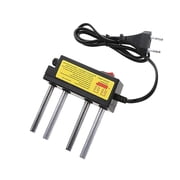 Portable Water Electrolyzer Tester   Tap Water Quality Testing for Drinking, Aquariums, Pools, Spas, EU Plug, Black