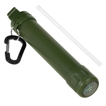 Portable Water Filter Purifier Filtration Straw Emergency Survival Outdoor