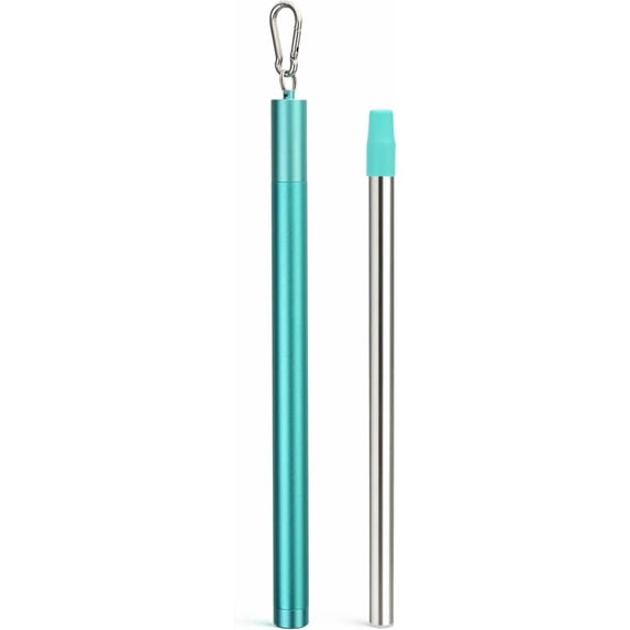Portable Water Filter Straw Stainless Steel Outdoor Gear for Camping & Hiking Travel Personal Water Purifier Filter Straw