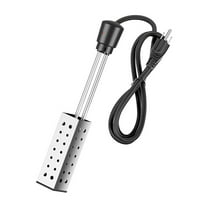 Portable Water Heater for Pools and Bathtubs, Rapid Electric Heating Device for Fast Warm Water in Containers, Safe Stainless Steel Design for Home and Outdoor Use