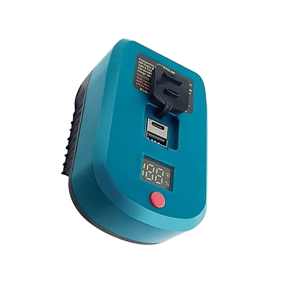 Portable & Waterproof 18V Power Delivery 3.0 Rapid Charging Station for Makita, Travel-Friendly Design
