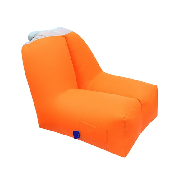 Portable Waterproof Anti-Leaking Inflatable Lounger Camping Air Sofa Chair Couch