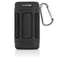 thumbnail image 1 of Portable Waterproof Bluetooth 4.0 Speaker by CLEARON - Great for Outdoors, Hiking &amp; Bike w/ 12 Hours of Playtime &amp; 100 ft. Bluetooth Range - USB Type-C, Fast Charging (Black), 1 of 5
