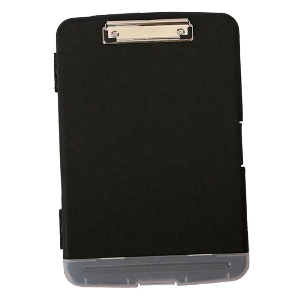 Portable Waterproof Clipboard Storage Box Case Folder Board A4