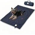 thumbnail image 1 of Portable Waterproof Foldable Outdoor Dog Bed Mat, Machine Washable Padded Pet Travel Blanket for Medium Large Dogs Indoor Camping Car, 1 of 6