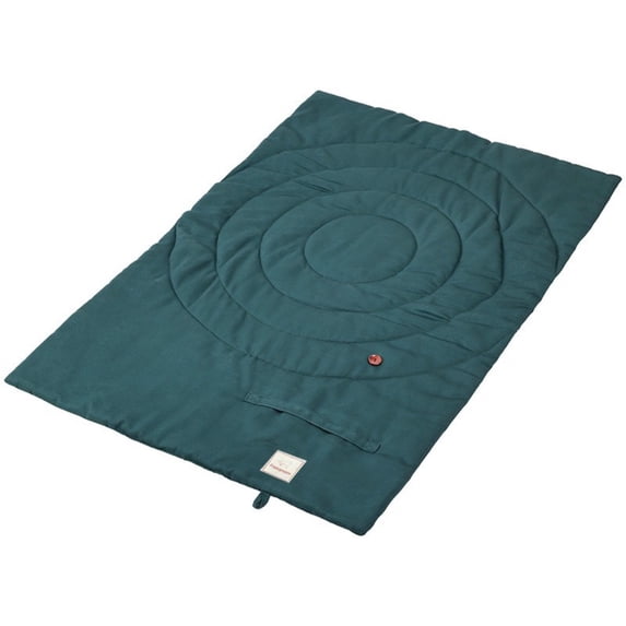 Portable Waterproof Foldable Outdoor Dog Bed Mat, Machine Washable Padded Pet Travel Blanket for Medium Large Dogs Indoor Camping Car