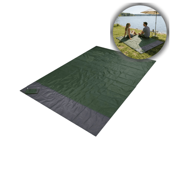 Portable Waterproof Picnic Mat for Outdoor Camping, Beach, and Family Gatherings – Foldable, Lightweight, and Easy to Clean