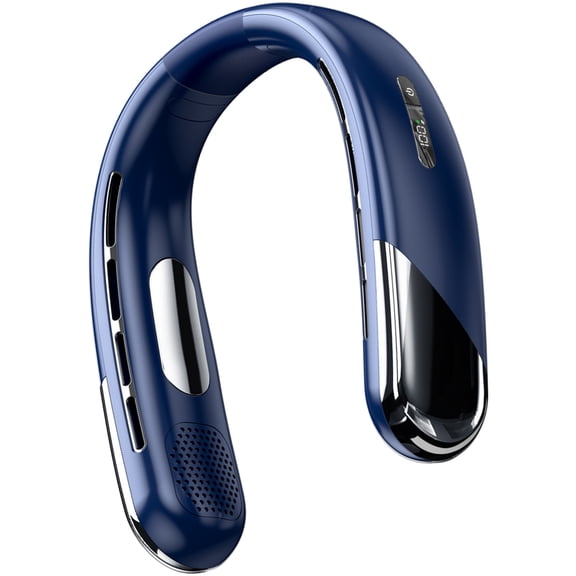 Portable Wearable Bladeless Neckband Fan Necks Fan Miniature Air Conditioners USB Rechargeable Cooling Device