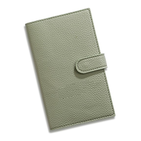 Portable Weekly Planner Organizers Notebook Undated Design PU Leather Cover For Business Travel Planning