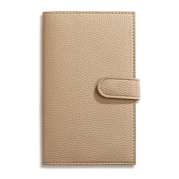 Portable Weekly Planner Organizers Notebook Undated Design PU Leather Cover For Business Travel Planning