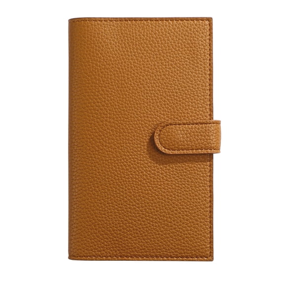 Portable Weekly Planner Organizers Notebook Undated Design PU Leather Cover For Business Travel Planning