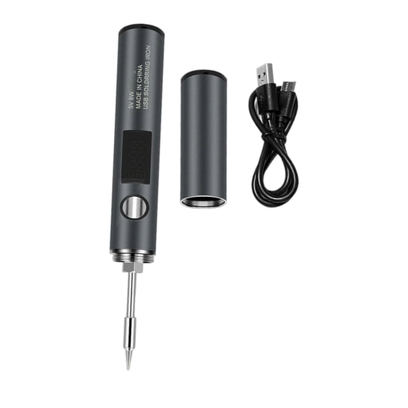 Portable Welding Soldering Pen with 5 Levels Temperature Control Build in LED Light & Auto Sleep Feature