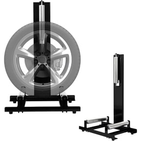 Portable Wheel Cleaning Stand, Tire & Rim Detailing Automotive Rolling Wheel Detailing Stand, Wheel & Tire Car Detailing Roller For Wheel Cleaning