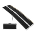 thumbnail image 1 of Portable Wheelchair Ramp 9FT, Non-Slip Aluminum Folding Handicap Ramp, Door Threshold Wheelchair Ramps Aluminum Ramp with Non-Skid Surface & Reflective Strips, 1 of 8