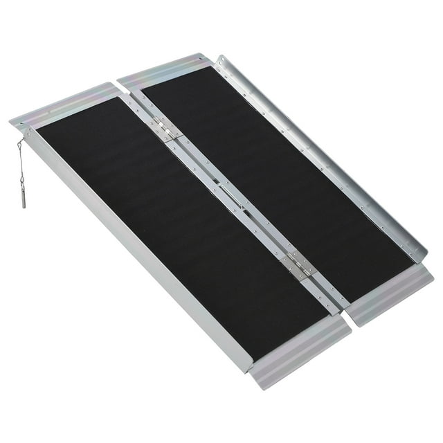 Portable Wheelchair Ramp, Folding Wheelchair Ramp for Steps, NonSlip