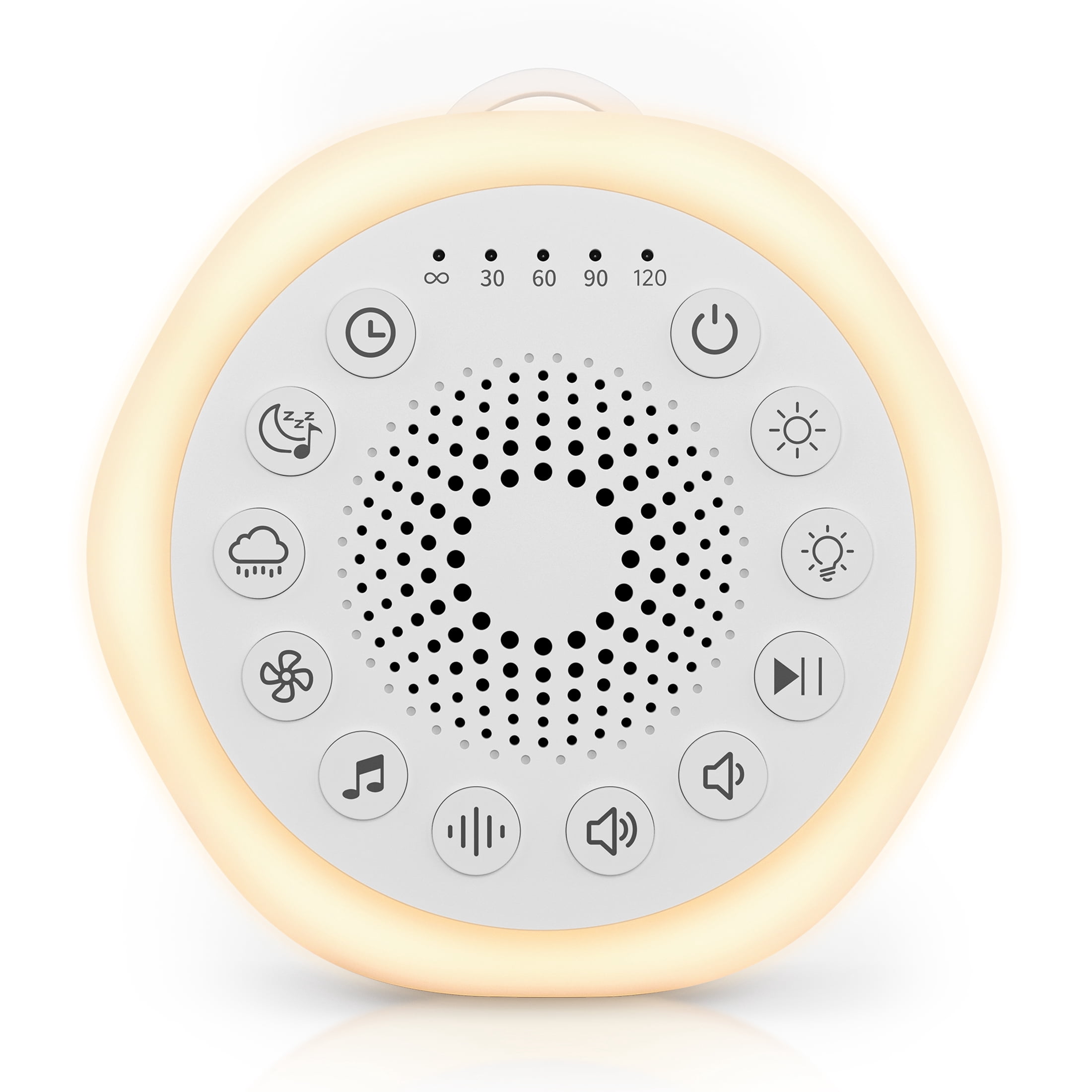 Radsen Sound Machine Night Lights, White Noise Machine with 27 Soothing Sounds, 8 Colors Nightlight and 4 Timer, Sleep Sounds Machine for Baby Kids Adult & Home